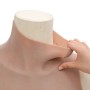 Silicone breast, cup size D, dark skin by , Bust enhancers - Ref: Foro24-4012220, Price: 77,56 €, Discount: %