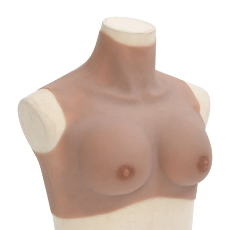 Silicone breast, cup B, dark skin by , Bust enhancers - Ref: Foro24-4012215, Price: 68,69 €, Discount: %