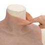 Silicone breast, cup B, dark skin by , Bust enhancers - Ref: Foro24-4012215, Price: 68,69 €, Discount: %