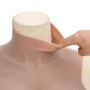 Silicone chest, cup size E, dark-skinned. by , Bust enhancers - Ref: Foro24-4012222, Price: 80,71 €, Discount: %