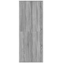 Tall Sonoma gray engineered wood sideboard 70x35x180 cm by , Lockers and storage cabinets - Ref: Foro24-3276663, Price: 144,9...