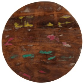 Solid recycled wood round table top Ø 60x3.8 cm by , Table tops - Ref: Foro24-370025, Price: 60,83 €, Discount: %