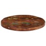 Solid recycled wood round table top Ø 60x3.8 cm by , Table tops - Ref: Foro24-370025, Price: 60,83 €, Discount: %