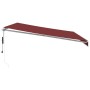 Toldo retráctil automático burdeos 450x350 cm de , Toldos - Ref: Foro24-3214988, Precio: 559,30 €, Descuento: %