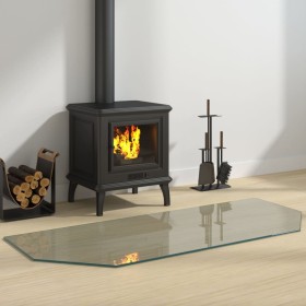 Glass plate for hexagonal fireplace 120x50 cm by vidaXL, Glass - Ref: Foro24-324143, Price: 43,96 €, Discount: %