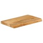 Tablero de mesa borde natural madera maciza mango 50x30x2,5 cm de , Tableros para mesas - Ref: Foro24-370427, Precio: 26,12 €...