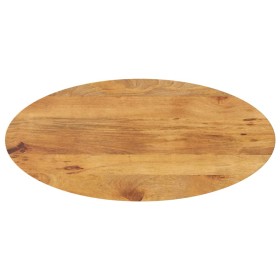 Ovaler Massivholz-Tischplatte aus Mangoholz 90x40x2,5 cm von , Tischplatten - Ref: Foro24-370859, Preis: 42,13 €, Rabatt: %