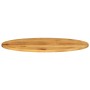 Solid mango wood oval table top 140x60x2.5 cm by , Table tops - Ref: Foro24-370867, Price: 88,99 €, Discount: %