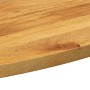 Ovaler Massivholz-Tischplatte aus Mangoholz 140x60x2,5 cm von , Tischplatten - Ref: Foro24-370867, Preis: 88,95 €, Rabatt: %