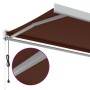 Toldo retráctil automático marrón 450x300 cm de , Toldos - Ref: Foro24-3215731, Precio: 936,46 €, Descuento: %