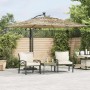 Garden umbrella with brown steel pole 269x269x235 cm by , Umbrellas - Ref: Foro24-4005078, Price: 139,50 €, Discount: %