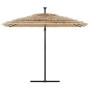 Garden umbrella with brown steel pole 269x269x235 cm by , Umbrellas - Ref: Foro24-4005078, Price: 139,50 €, Discount: %