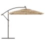 Garden umbrella with brown steel pole 269x269x235 cm by , Umbrellas - Ref: Foro24-4005078, Price: 139,50 €, Discount: %