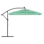 Garden umbrella with green steel pole 290x290x238 cm by , Umbrellas - Ref: Foro24-4005084, Price: 132,99 €, Discount: %