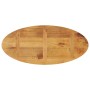 Solid mango wood oval table top 140x50x2.5 cm by , Table tops - Ref: Foro24-370865, Price: 73,48 €, Discount: %