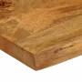 Solid mango wood natural edge table top 80x40x2.5 cm by , Table tops - Ref: Foro24-370754, Price: 53,14 €, Discount: %