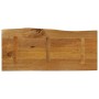 Tablero de mesa borde natural madera maciza mango 100x40x2,5 cm de , Tableros para mesas - Ref: Foro24-370756, Precio: 62,09 ...