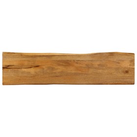 Solid mango wood natural edge table top 180x40x2.5 cm by , Table tops - Ref: Foro24-370761, Price: 90,99 €, Discount: %