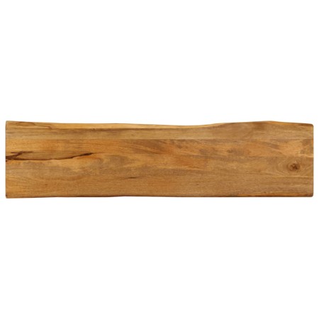 Solid mango wood natural edge table top 180x40x2.5 cm by , Table tops - Ref: Foro24-370761, Price: 90,27 €, Discount: %