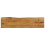 Solid mango wood natural edge table top 180x40x2.5 cm by , Table tops - Ref: Foro24-370761, Price: 90,27 €, Discount: %