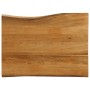 Solid mango wood natural edge table top 70x60x2.5 cm by , Table tops - Ref: Foro24-370763, Price: 55,67 €, Discount: %