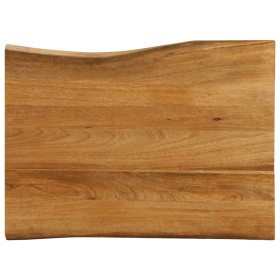 Tablero de mesa borde natural madera maciza mango 70x60x2,5 cm de , Tableros para mesas - Ref: Foro24-370763, Precio: 46,23 €...