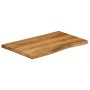 Solid mango wood natural edge table top 70x60x2.5 cm by , Table tops - Ref: Foro24-370763, Price: 55,67 €, Discount: %