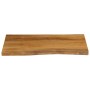 Solid mango wood natural edge table top 70x60x2.5 cm by , Table tops - Ref: Foro24-370763, Price: 55,67 €, Discount: %