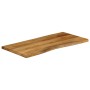 Solid mango wood natural edge table top 120x60x2.5 cm by , Table tops - Ref: Foro24-370768, Price: 113,74 €, Discount: %