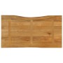 Solid mango wood natural edge table top 120x60x2.5 cm by , Table tops - Ref: Foro24-370768, Price: 113,74 €, Discount: %