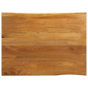 Solid mango wood natural edge table top 100x80x3.8 cm by , Table tops - Ref: Foro24-370796, Price: 112,66 €, Discount: %