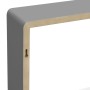 Estantes cubo de pared 3 unidades MDF gris de vidaXL, Estantes y estanterías - Ref: Foro24-323954, Precio: 38,09 €, Descuento: %