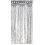 Cortina de macramé algodón gris antracita 140x240 cm de vidaXL, Cortinas y visillos - Ref: Foro24-323995, Precio: 55,22 €, De...