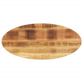 Tablero de mesa ovalado madera maciza de mango 140x50x2,5 cm de , Tableros para mesas - Ref: Foro24-370825, Precio: 88,99 €, ...