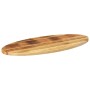 Solid mango wood oval table top 140x50x2.5 cm by , Table tops - Ref: Foro24-370825, Price: 73,16 €, Discount: %