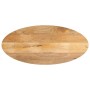 Solid mango wood oval table top 120x60x2.5 cm by , Table tops - Ref: Foro24-370846, Price: 77,43 €, Discount: %