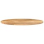 Solid mango wood oval table top 120x60x2.5 cm by , Table tops - Ref: Foro24-370846, Price: 77,43 €, Discount: %