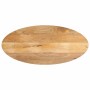 Ovaler Massivholz-Tischplatte aus Mangoholz 120x50x2,5 cm von , Tischplatten - Ref: Foro24-370844, Preis: 60,91 €, Rabatt: %