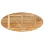 Solid mango wood oval table top 120x50x2.5 cm by , Table tops - Ref: Foro24-370844, Price: 73,99 €, Discount: %