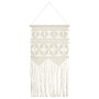 Cotton macrame wall decoration 40x80 cm by vidaXL, Decorative upholstery - Ref: Foro24-323997, Price: 16,87 €, Discount: %