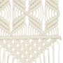 Cotton macrame wall decoration 40x80 cm by vidaXL, Decorative upholstery - Ref: Foro24-323997, Price: 16,87 €, Discount: %