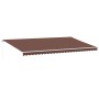 Manual retractable awning with LED lights brown 600x350 cm by , Awnings - Ref: Foro24-3215400, Price: 583,91 €, Discount: %