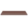 Manual retractable awning with LED lights brown 600x350 cm by , Awnings - Ref: Foro24-3215400, Price: 583,91 €, Discount: %