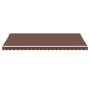 Automatic retractable awning with LED lights brown 500x300 cm by , Awnings - Ref: Foro24-3215384, Price: 678,59 €, Discount: %