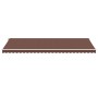 Automatic retractable awning with brown LED lights 600x300 cm by , Awnings - Ref: Foro24-3215386, Price: 792,33 €, Discount: %