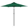 Garden umbrella with green steel pole 225x225x212 cm by , Umbrellas - Ref: Foro24-4005059, Price: 54,93 €, Discount: %