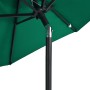 Garden umbrella with green steel pole 225x225x212 cm by , Umbrellas - Ref: Foro24-4005059, Price: 54,93 €, Discount: %