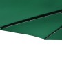 Garden umbrella with LED lights, green steel post, 225x225x212 cm. by , Umbrellas - Ref: Foro24-4005067, Price: 73,99 €, Disc...