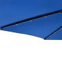 Garden umbrella with LED lights, steel post, blue, 225x225x212 cm. by , Umbrellas - Ref: Foro24-4005073, Price: 73,83 €, Disc...