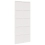 Puerta de granero madera maciza pino blanca 90x208 cm de , Puertas - Ref: Foro24-850642, Precio: 123,47 €, Descuento: %